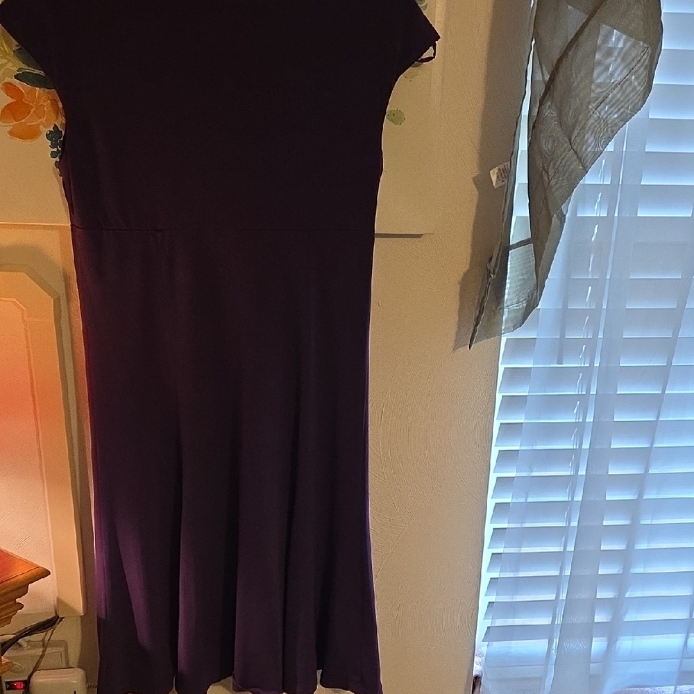 Glamour Deep Purple Maxi Dress - Picture 5 of 5